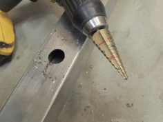 Fitting and Welding Lower Sand Ladder Stud