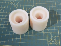 Machined Nylon Spacer Sleeves for Sand Ladder Mount