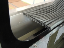 Test Fit Passthrough Accordion Seal