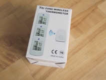 Ordered and received indoor-outdoor thermal weather station