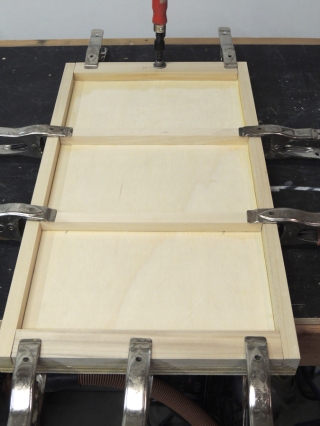 Fabricated lithium battery tray