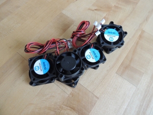 Received small ventilation fans